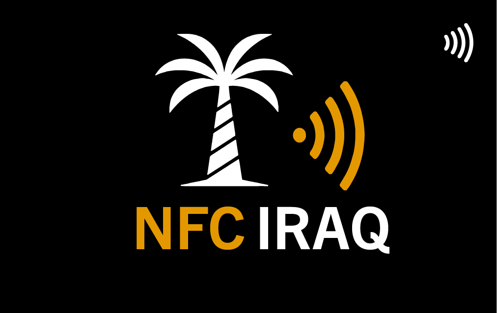 بطاقة NFC سوداء - الوجه الأمامي