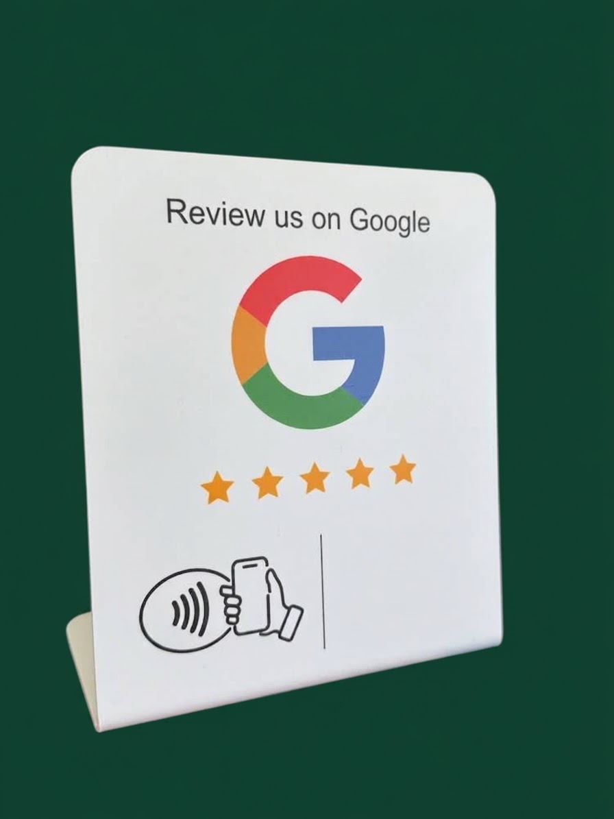 ستاند تقييم Google من الجانب